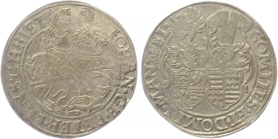 Mansfeld - Eisleben, Johann Georg I., Peter Ernst I. a Christoph II., 1558 - 1569 — 1