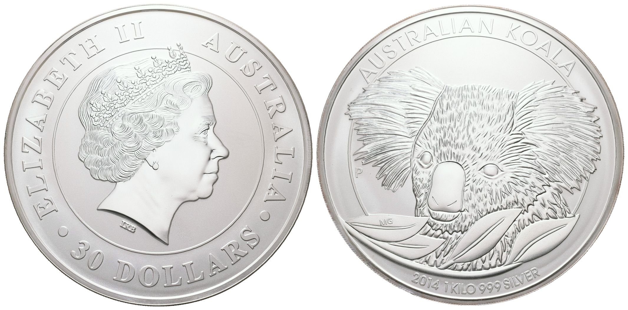 Austrálie, 30 Dollar 2014 - Australian Koala