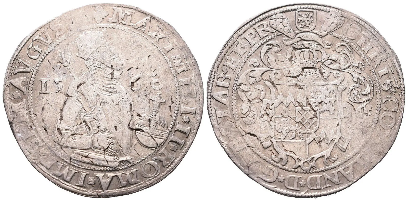 Belgie - Stavelot, Christophe de Manderscheid, 1546 - 1576 — 1