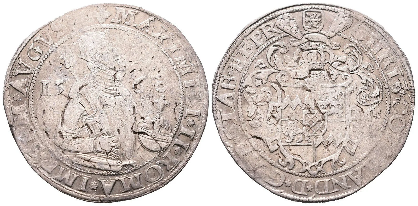 Belgie - Stavelot, Christophe de Manderscheid, 1546 - 1576 — 1