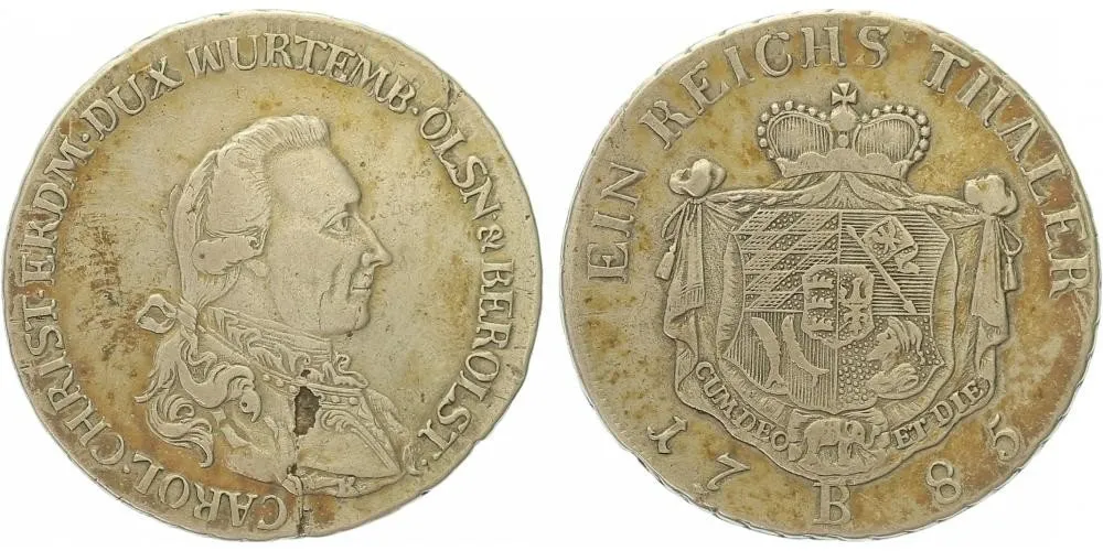 Würtenberg - Olešnice, Carl Christian Erdmann, 1744 - 1799 — 1