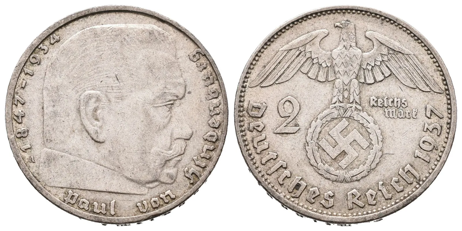 III. říše, 2 Marka 1937 A