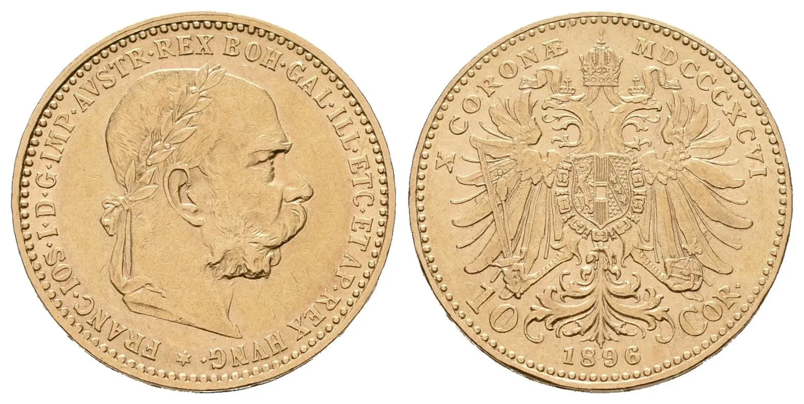 10 Koruna 1896