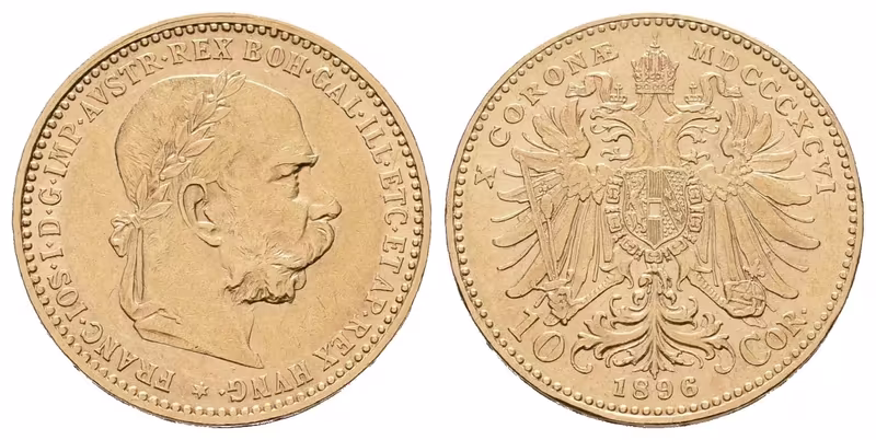 10 Koruna 1896