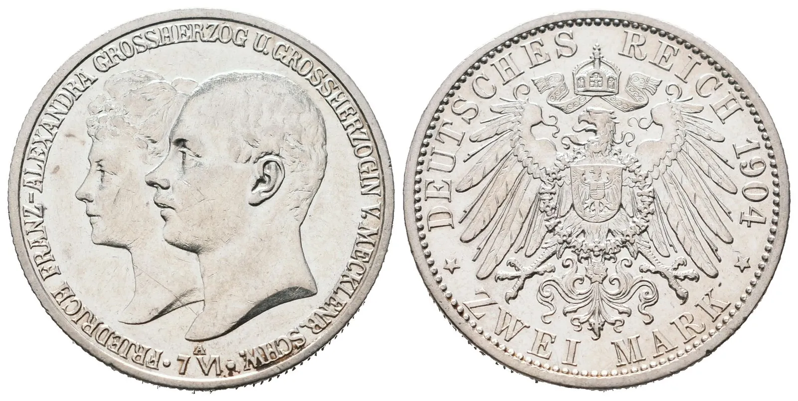 Meklenbursko, 2 Marka 1904 A