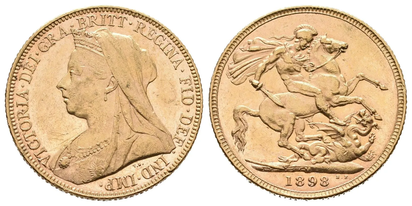 Velká Británie, Sovereign 1898