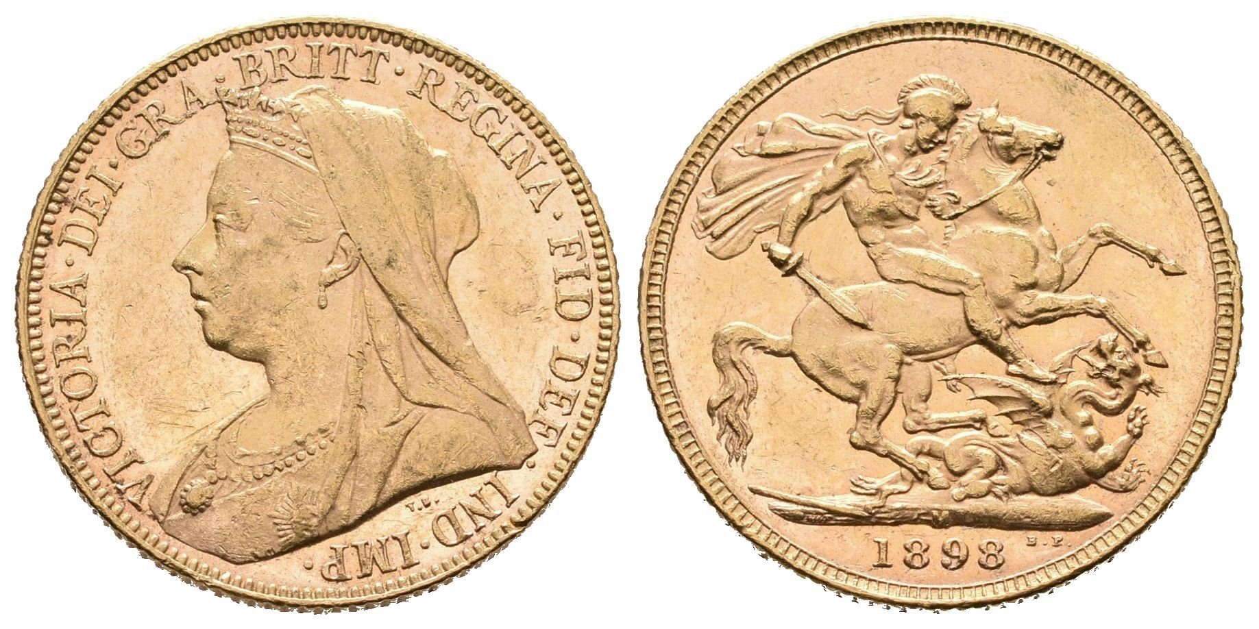 Velká Británie, Sovereign 1898