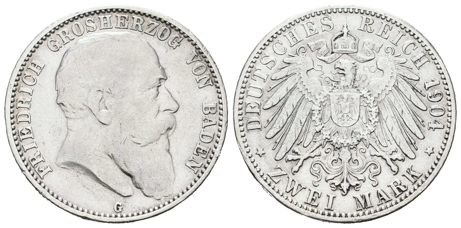 Baden, 2 Marka 1904 G