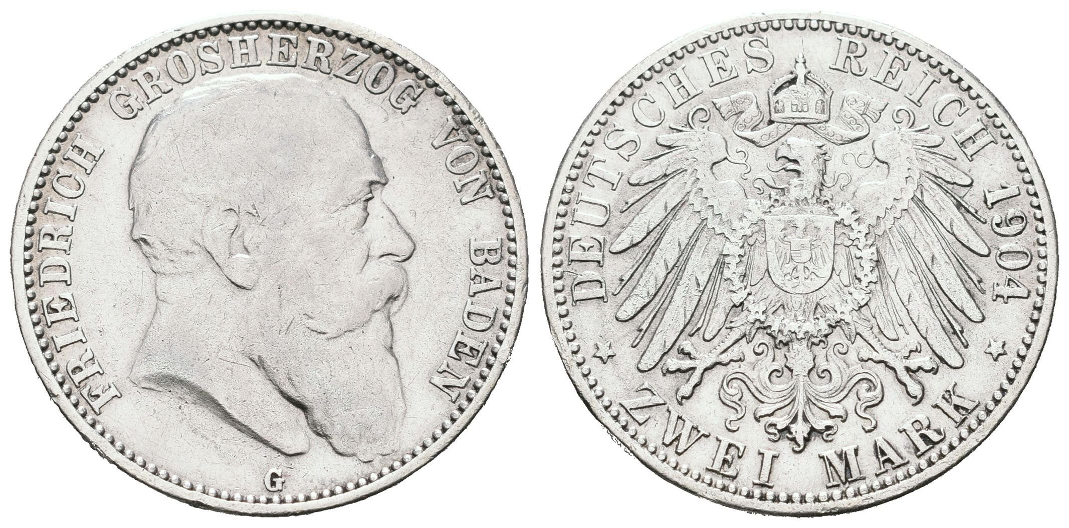Baden, 2 Marka 1904 G