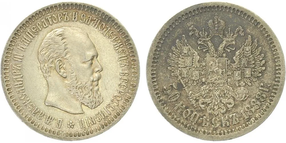 Rusko, Alexander III., 1881 - 1894 — 1