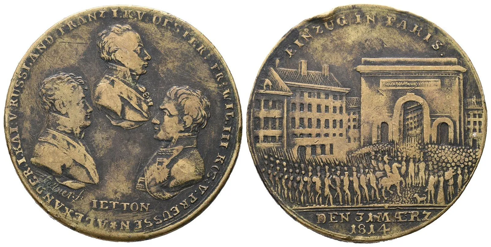 Německo - Prusko, Friedrich Wilhelm III., 1797 - 1840 — 1
