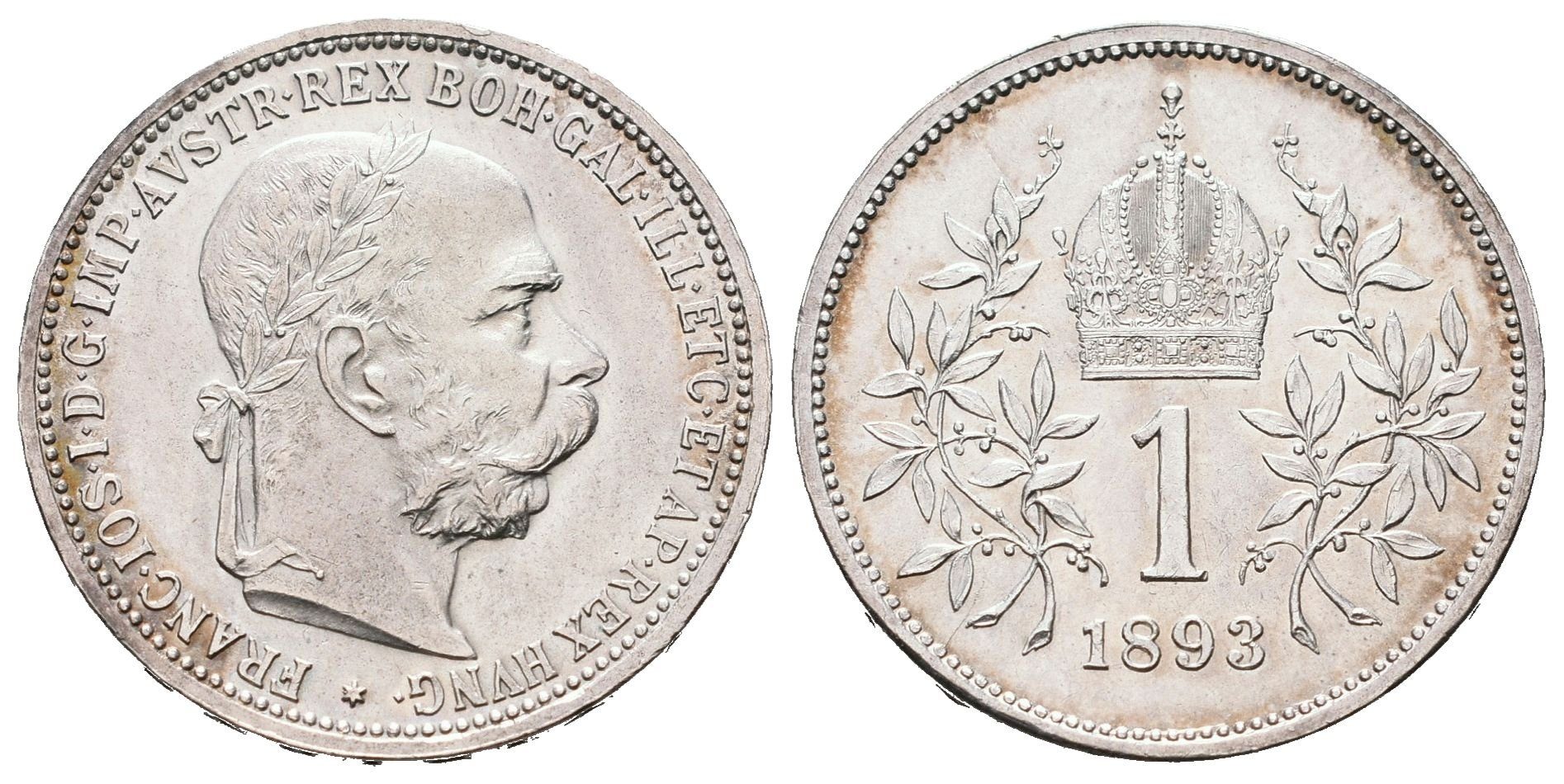 1 Koruna 1893