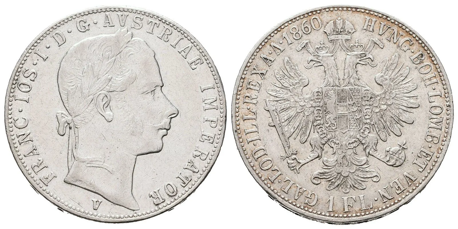 Rakouská a spolková měna, 1857 - 1892 — 1