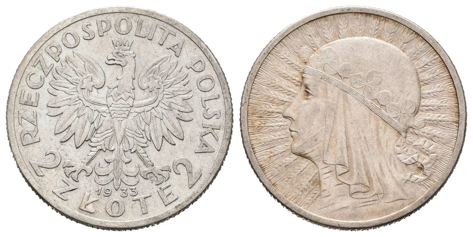 Polsko, 2 Zloté 1933