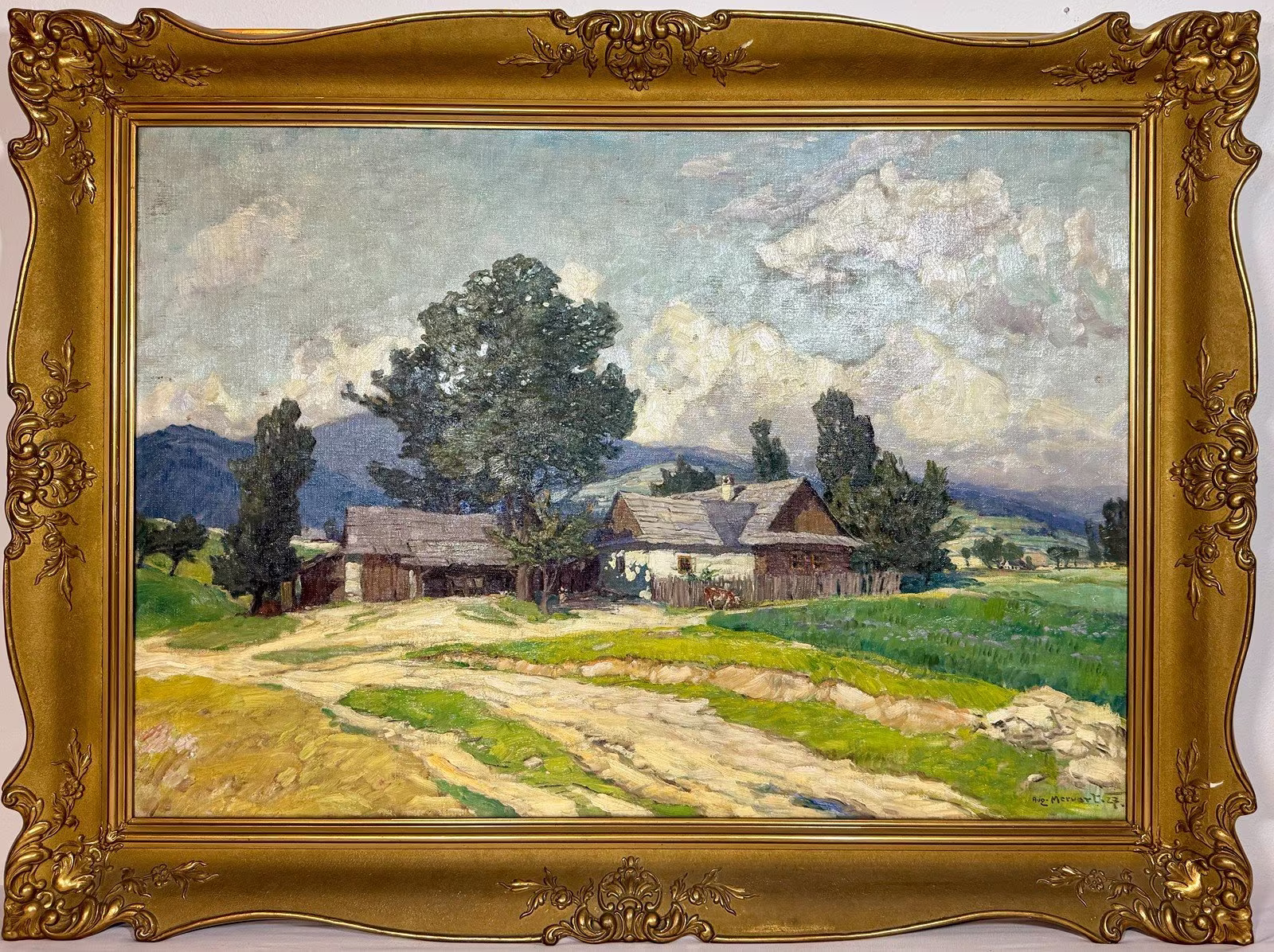 Augustin Mervart: Augustin Mervart (1889 - 1968) - Statek v Beskydech XXL