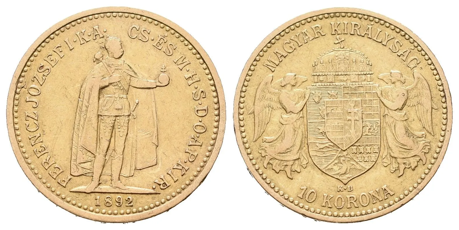 10 Koruna 1892 KB