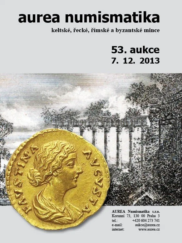 53. Aukce - keltské, řecké, římské a byzantské mince