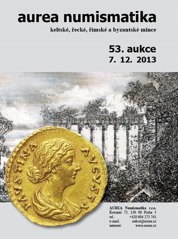 53. Aukce - keltské, řecké, římské a byzantské mince