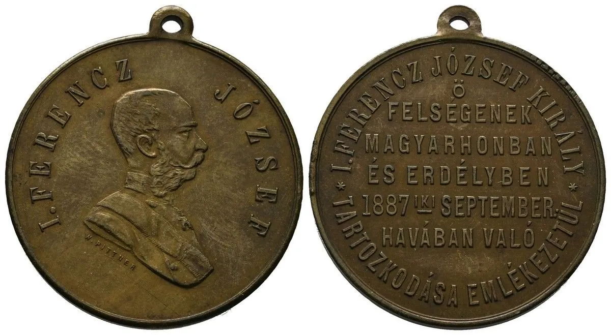František Josef I., medaile vojenských manévrů — 1