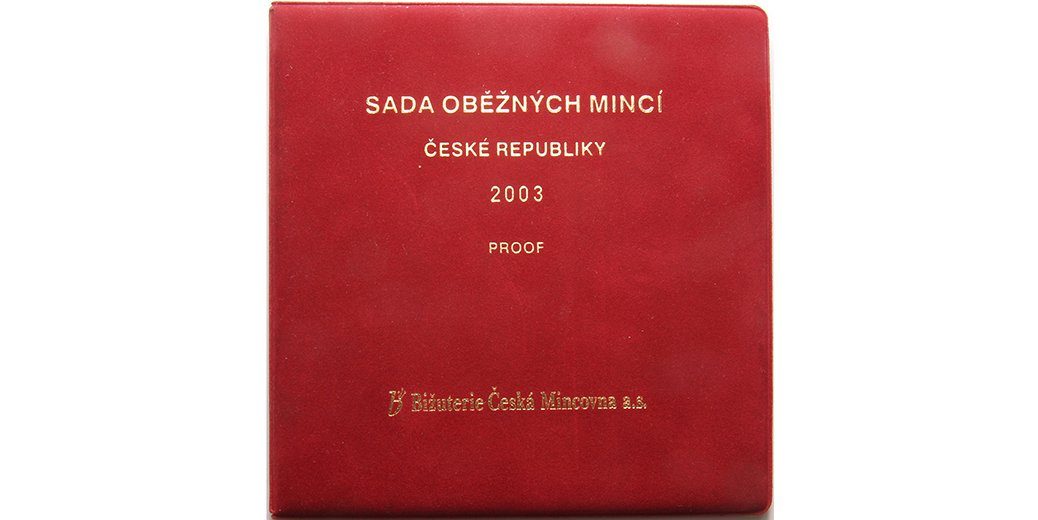 Ročníková sada mincí 2003 - PROOF