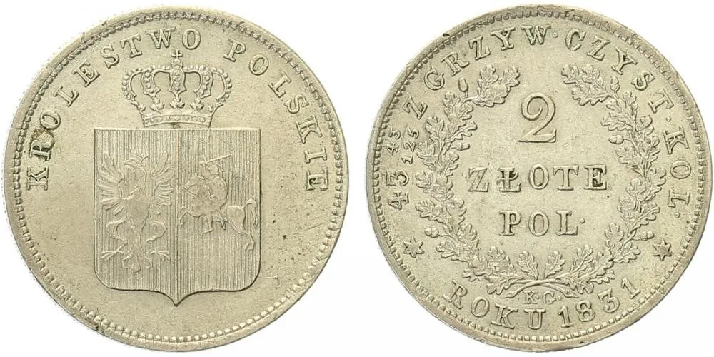 Ražby pro Polsko, Mikuláš I., 1825 - 1855 — 1