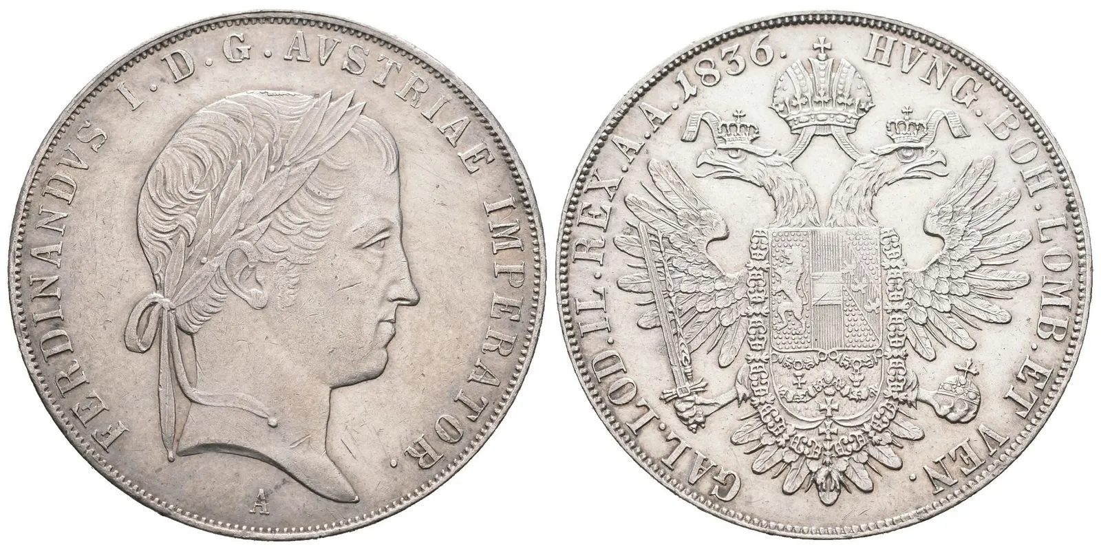 Ferdinand V., Tolar 1836 A, Vídeň