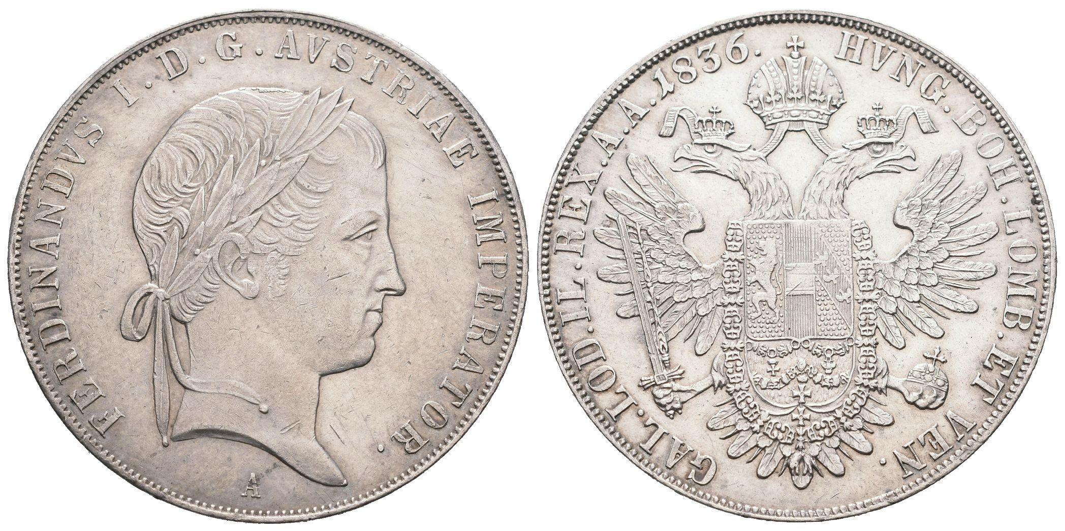 Ferdinand V., Tolar 1836 A, Vídeň