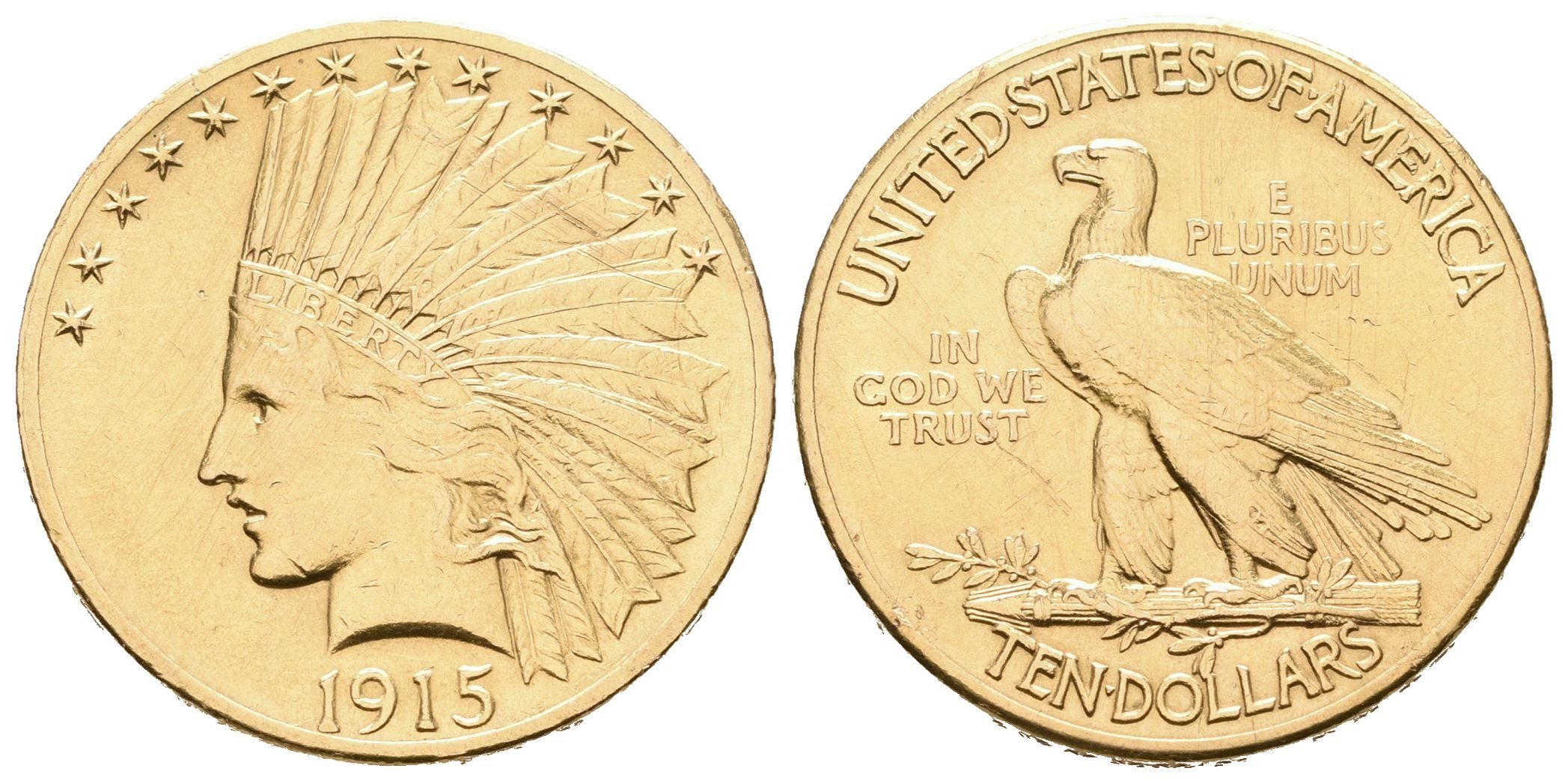 USA, 10 Dollars 1915