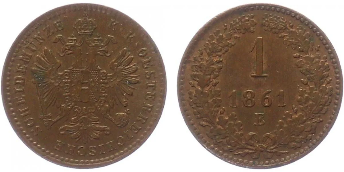 Rakouská a spolková měna, 1857 - 1892 — 1