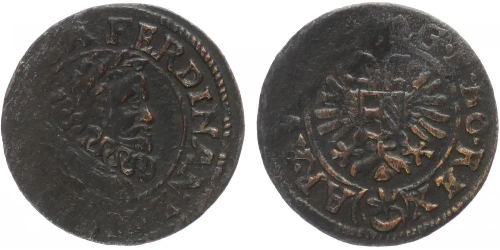 Ferdinand II., 1619 - 1637 (Mince kiprová) — 1