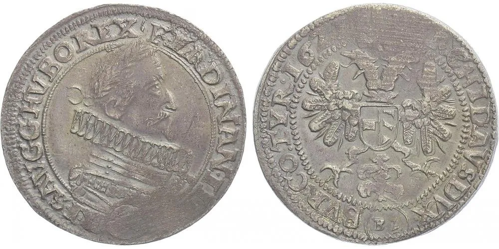 Ferdinand II., 1619 - 1637 (Mince kiprová) — 1
