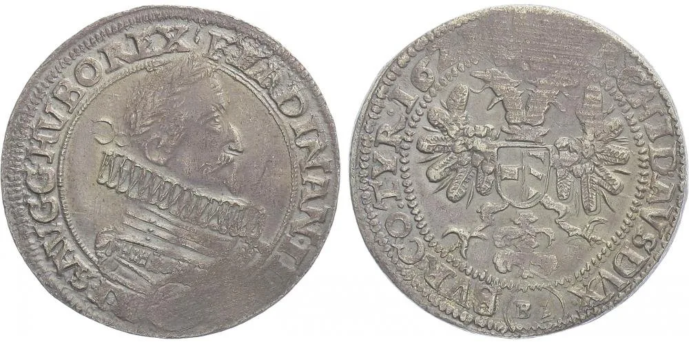 Ferdinand II., 1619 - 1637 (Mince kiprová) — 1