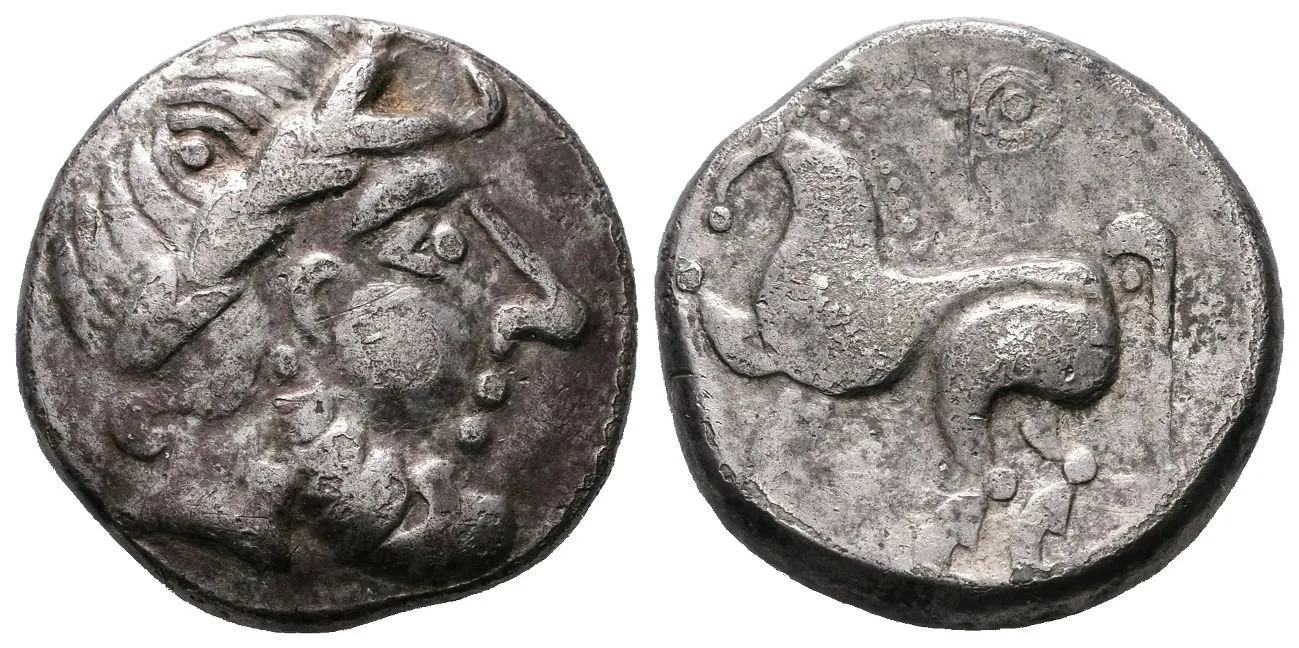 Podunajští východní Keltové, Tetradrachma, OTA.193