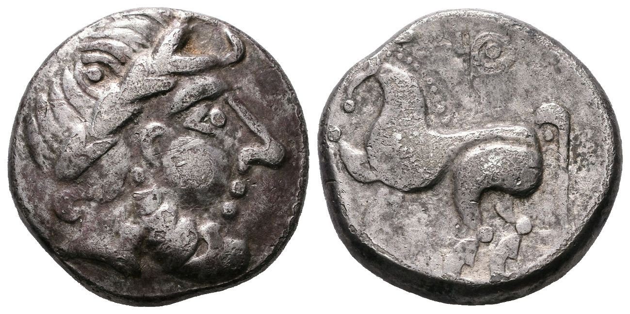 Podunajští východní Keltové, Tetradrachma, OTA.193