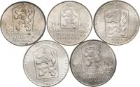 50 Kčs 1986 - Bratislava, Levoča, Praha, Telč a Český Krumlov, — 2