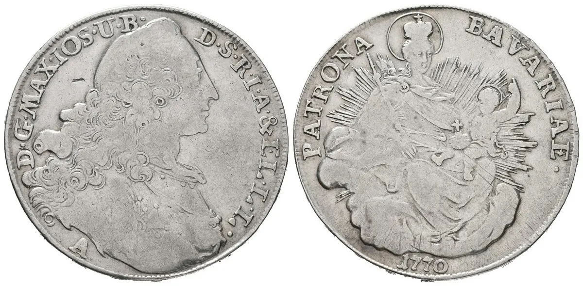 Bavorsko, Maximilian III. Josef, 1745 - 1777 — 1