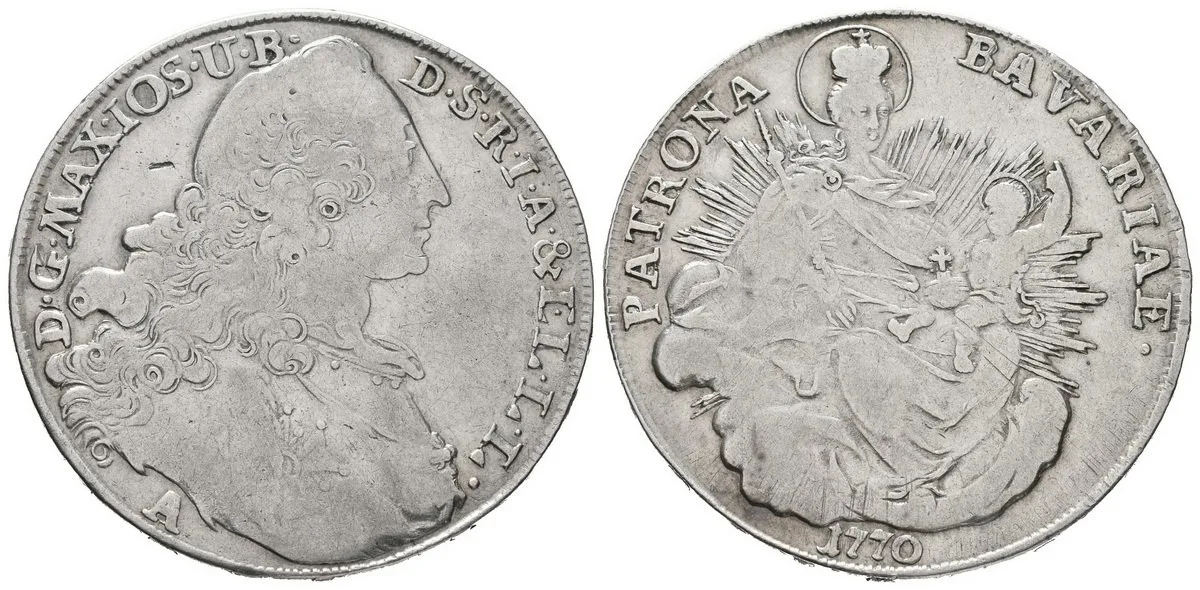 Bavorsko, Maximilian III. Josef, 1745 - 1777 — 1