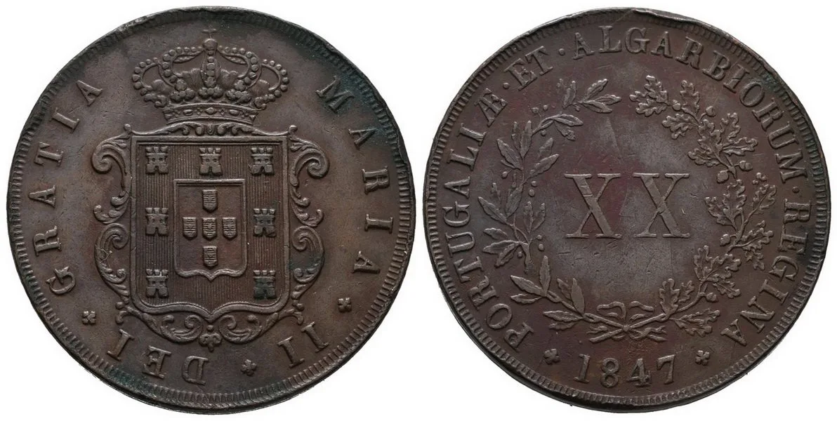 Portugalsko, Maria II., 1834 - 1853 — 1