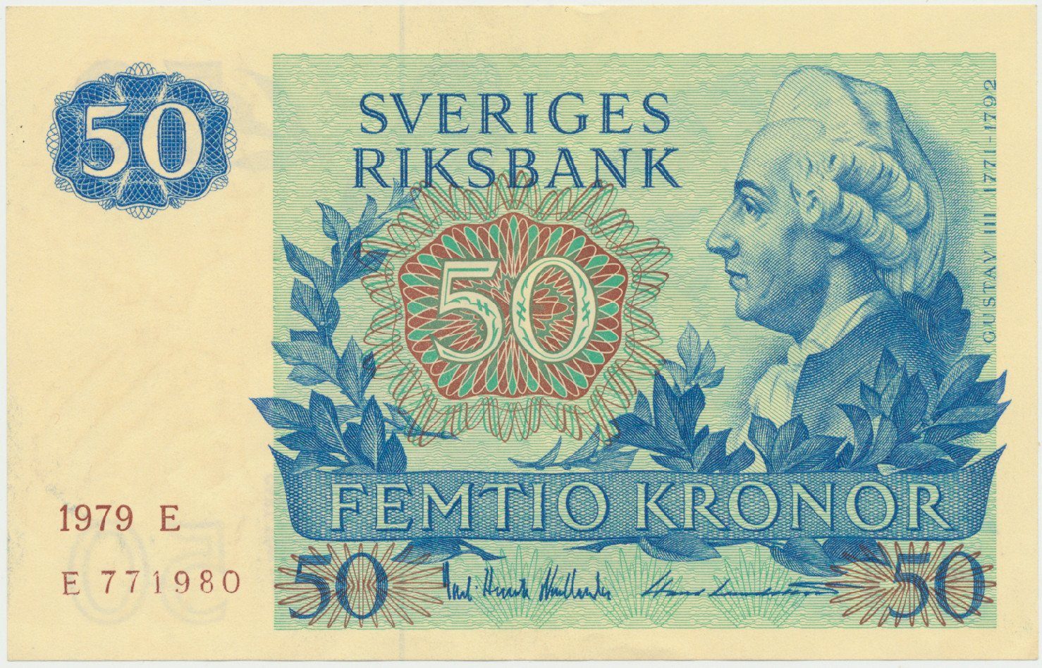 Švédsko, 50 Kronor 1979, P.53c