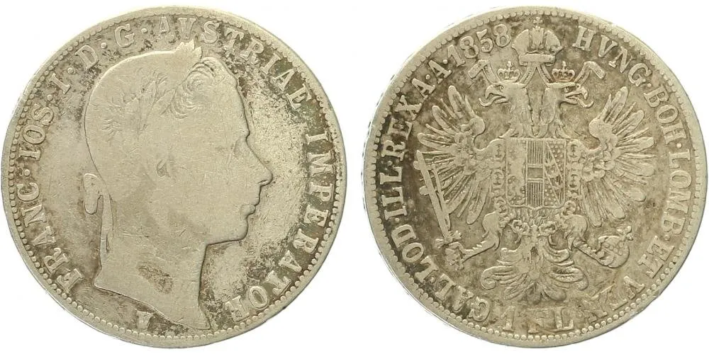 Rakouská a spolková měna, 1857 - 1892 — 1