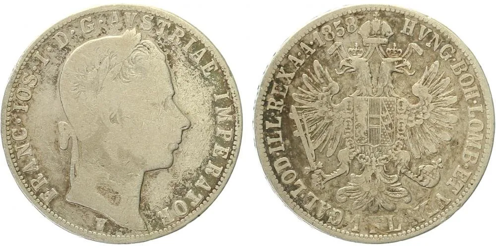 Rakouská a spolková měna, 1857 - 1892 — 1