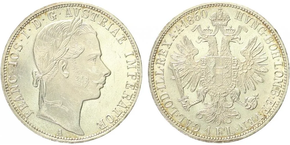 Rakouská a spolková měna, 1857 - 1892 — 1