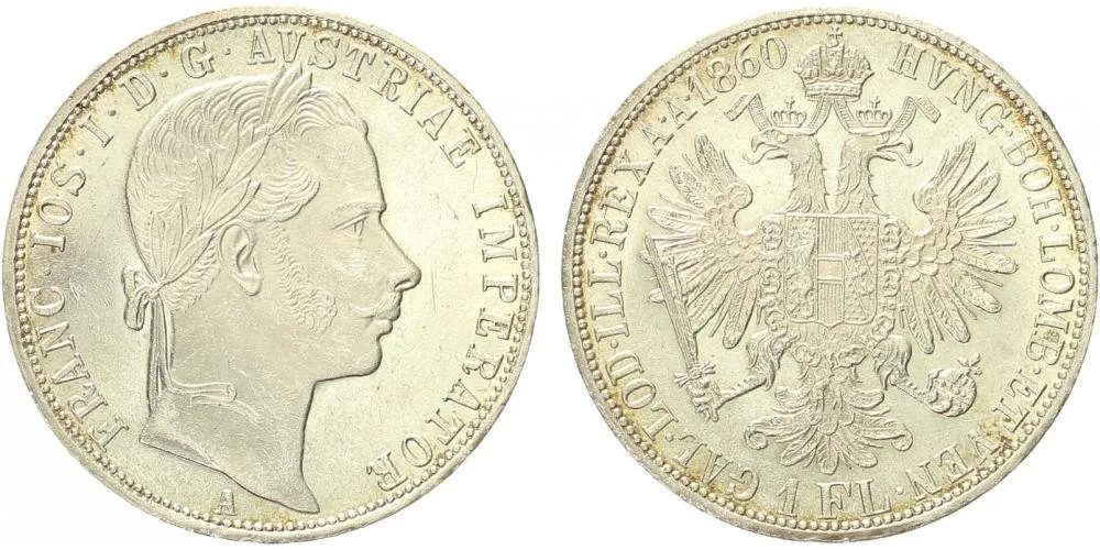 Rakouská a spolková měna, 1857 - 1892 — 1