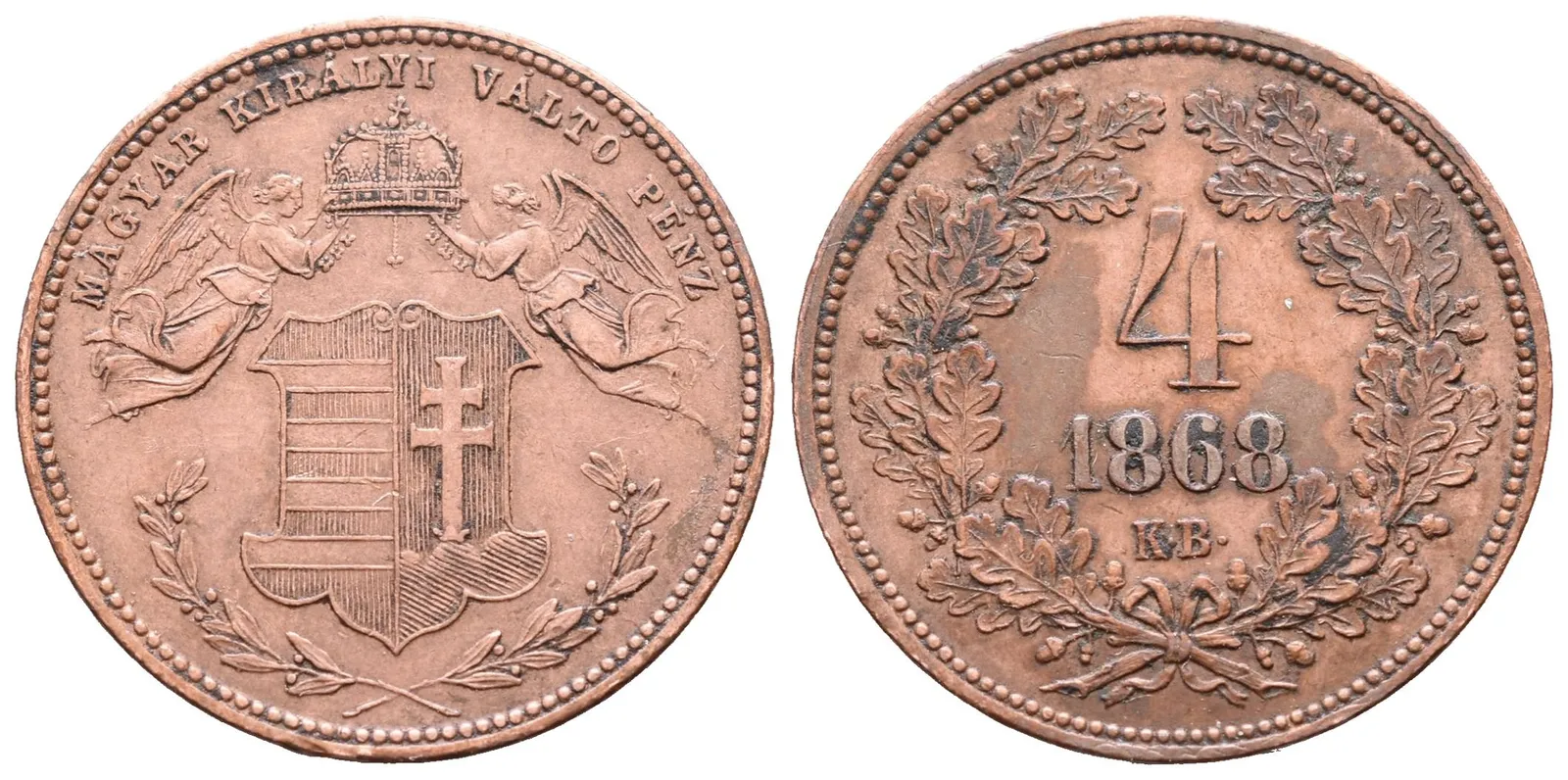 4 Krejcar 1868 KB
