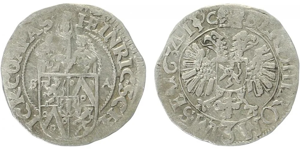Šlik Jindřich, 1612 - 1650 — 1