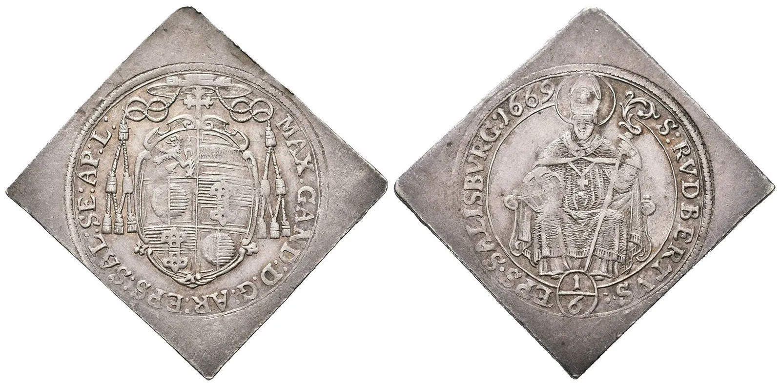Salzburg - arcibiskupství, Max Gandolph, 1668 - 1687 — 1