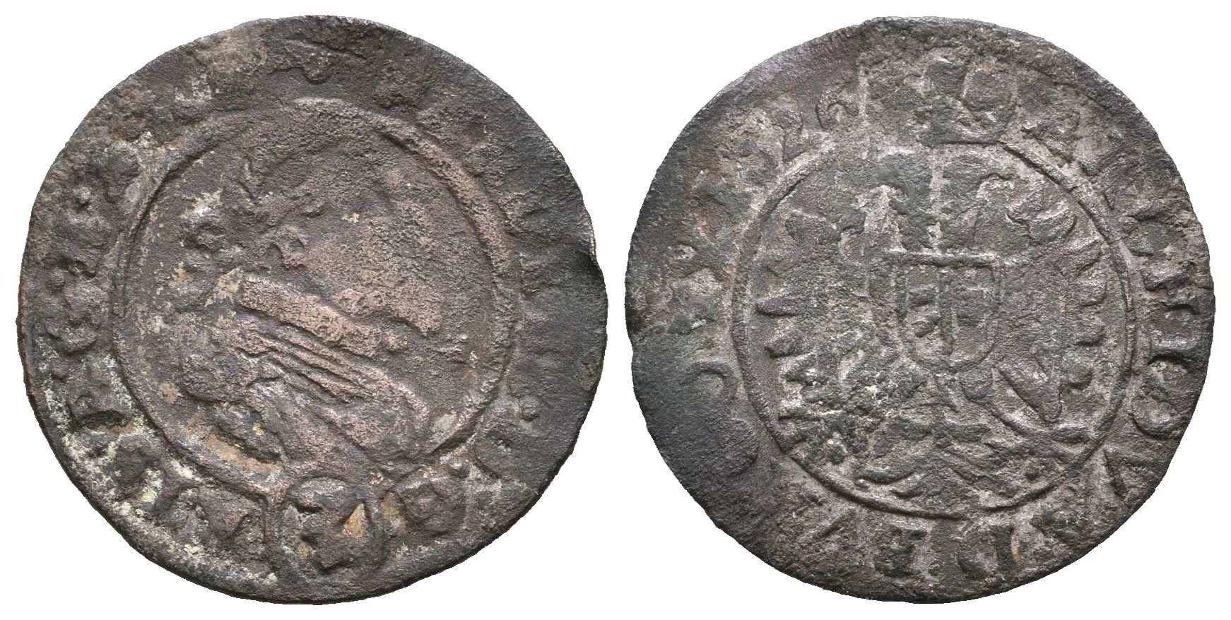 3 Krejcar 1626, Hradec u Opavy-Zwirner, Hal.1139, falsum ke škodě oběhu, — 1