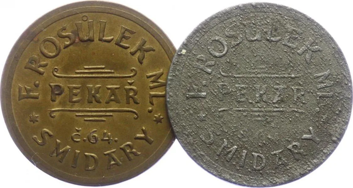 Účelové známky na chléb — 1