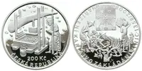 200 Kč 2008 - Zakládání vinic, PROOF