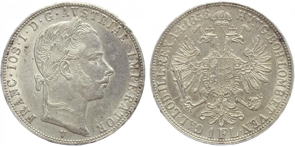 Rakouská a spolková měna, 1857 - 1892 — 1